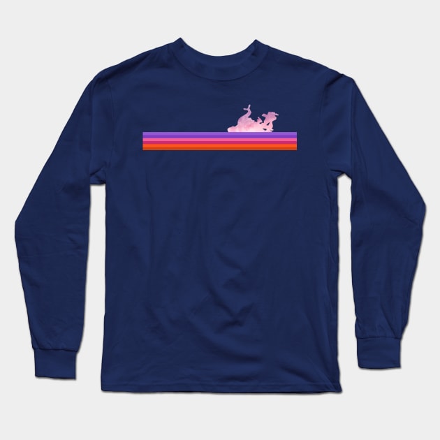 Figment color line Long Sleeve T-Shirt by magicmirror